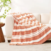 Reversible Plush Throw Blanket