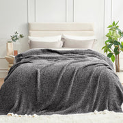 Reversible Plush Throw Blanket