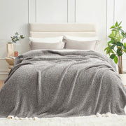 Reversible Plush Throw Blanket
