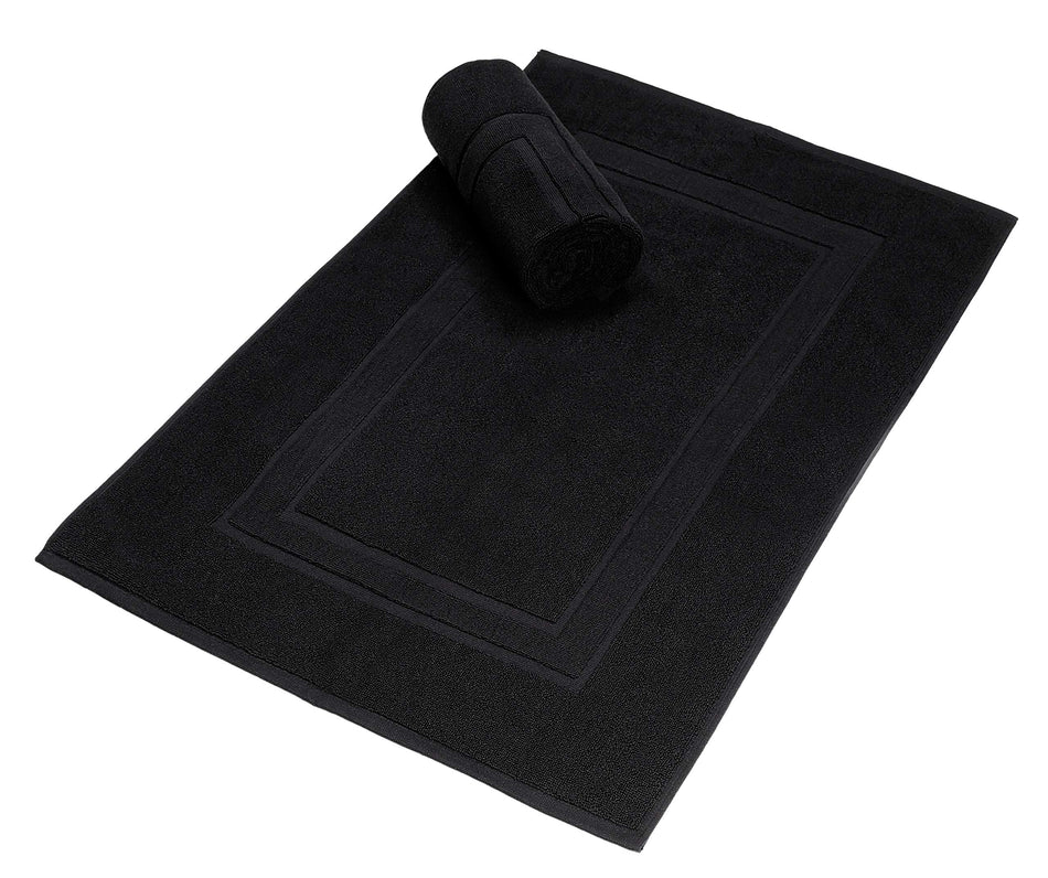 GLAMBURG 2Pk High End 700 Bath Mat Set