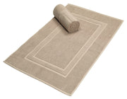 GLAMBURG 2Pk High End 700 Bath Mat Set