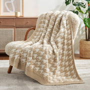 Reversible Plush Throw Blanket