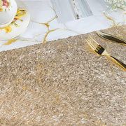 Gold Foil Placemat Set