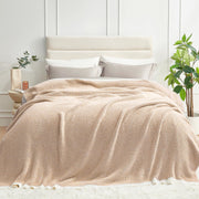 Reversible Plush Throw Blanket